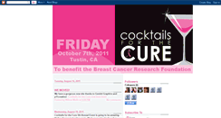Desktop Screenshot of cocktailsforthecure.blogspot.com