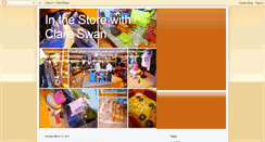 Desktop Screenshot of clareswanstore.blogspot.com