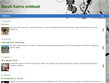 Tablet Screenshot of marekkahro.blogspot.com