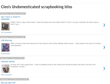 Tablet Screenshot of cleos-undomesticatedscrappingbliss.blogspot.com