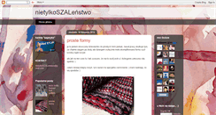 Desktop Screenshot of nietylkoszalenstwo.blogspot.com