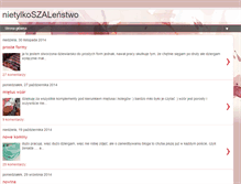Tablet Screenshot of nietylkoszalenstwo.blogspot.com