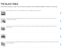 Tablet Screenshot of black-table.blogspot.com
