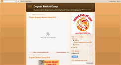 Desktop Screenshot of cognac-basket-camp.blogspot.com