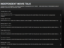 Tablet Screenshot of independentmovietalk.blogspot.com