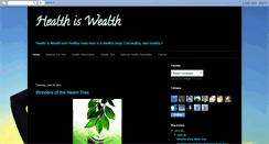 Desktop Screenshot of health-capsule.blogspot.com