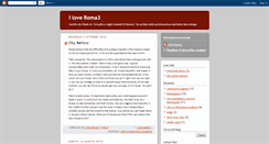 Desktop Screenshot of iloveroma3.blogspot.com