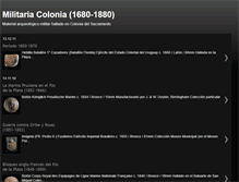 Tablet Screenshot of militariacolonia.blogspot.com