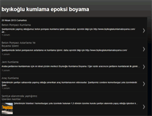 Tablet Screenshot of biyikogluboya.blogspot.com