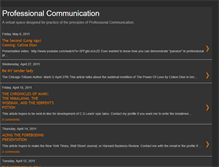 Tablet Screenshot of mark-professionalcommunication.blogspot.com