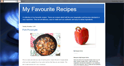 Desktop Screenshot of my-recipes-online.blogspot.com