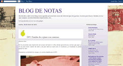 Desktop Screenshot of blogdenotas-yolanda.blogspot.com