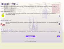 Tablet Screenshot of blogdenotas-yolanda.blogspot.com