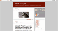Desktop Screenshot of hirnok-enciklopedia.blogspot.com