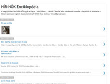 Tablet Screenshot of hirnok-enciklopedia.blogspot.com