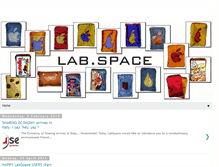 Tablet Screenshot of labspaceworld.blogspot.com