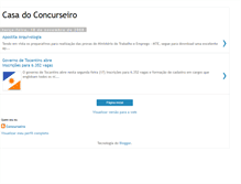 Tablet Screenshot of casadoconcurseiro.blogspot.com