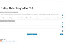 Tablet Screenshot of burkinadrogbadidier.blogspot.com