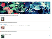 Tablet Screenshot of fridacores.blogspot.com