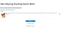 Tablet Screenshot of menwearingstockinggarterbelts1.blogspot.com