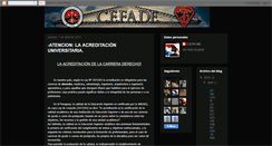 Desktop Screenshot of cefade.blogspot.com