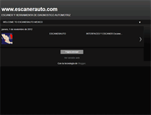 Tablet Screenshot of escanerauto.blogspot.com