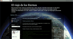 Desktop Screenshot of elviajedeloseternos.blogspot.com