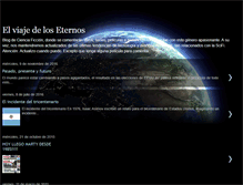 Tablet Screenshot of elviajedeloseternos.blogspot.com