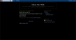 Desktop Screenshot of colanaweb.blogspot.com