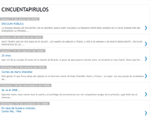 Tablet Screenshot of cincuentapirulos.blogspot.com