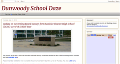 Desktop Screenshot of dunwoodyschooldaze.blogspot.com