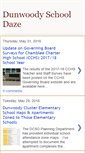 Mobile Screenshot of dunwoodyschooldaze.blogspot.com