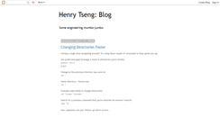 Desktop Screenshot of henrytseng.blogspot.com