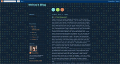 Desktop Screenshot of melissa51189.blogspot.com