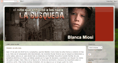 Desktop Screenshot of labusqueda-por-blancamiosi.blogspot.com