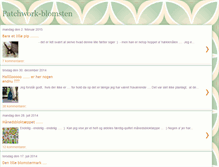 Tablet Screenshot of patchwork-blomsten.blogspot.com