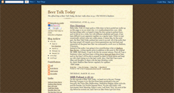 Desktop Screenshot of beertalktoday.blogspot.com