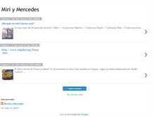 Tablet Screenshot of miriamymercedes.blogspot.com