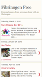 Mobile Screenshot of fibrinogenfree.blogspot.com