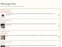 Tablet Screenshot of fibrinogenfree.blogspot.com