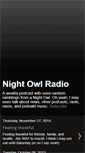 Mobile Screenshot of nightowl.blogspot.com