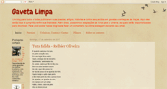 Desktop Screenshot of gavetalimpa.blogspot.com