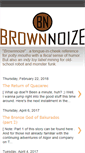 Mobile Screenshot of brownnoize.blogspot.com