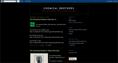 Desktop Screenshot of chemicalbrotherspodstar.blogspot.com