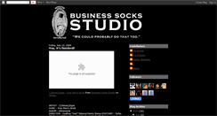 Desktop Screenshot of businesssocksstudio.blogspot.com