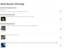 Tablet Screenshot of katierussellart.blogspot.com
