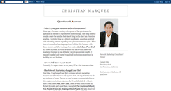 Desktop Screenshot of christianmarquezonline.blogspot.com