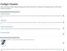 Tablet Screenshot of codigosviuales.blogspot.com