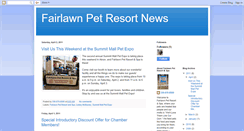 Desktop Screenshot of fairlawnpetresort.blogspot.com