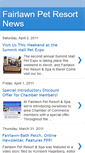 Mobile Screenshot of fairlawnpetresort.blogspot.com